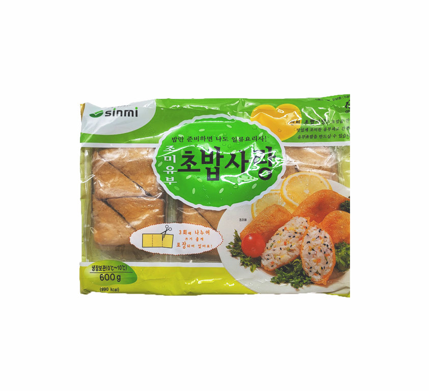 신미 유부(초밥사랑/조미/초밥용/멀티/6*6cm 60매) 600g