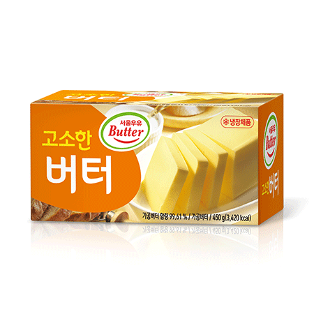 서울우유 고소한버터 450g