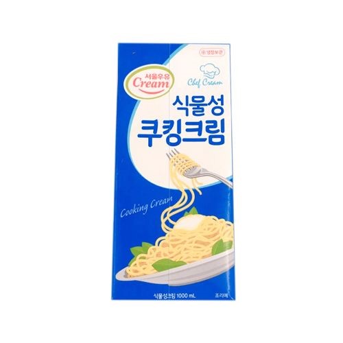 서울우유 쿠킹크림(식물성) 1L