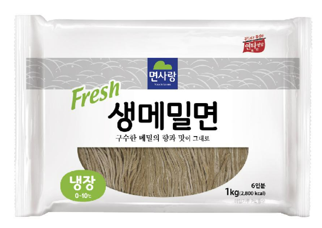 면사랑 생메밀면(밝은면/1kg*10입) 10kg