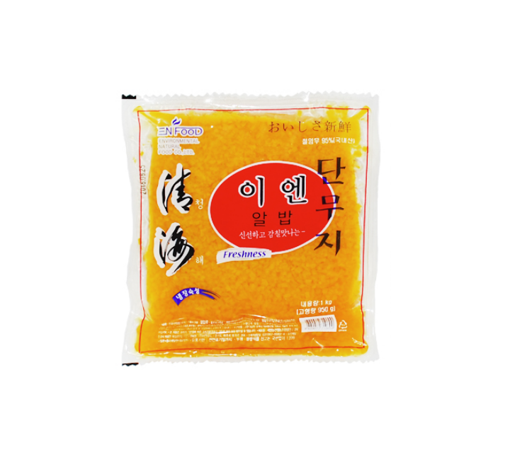 이엔 꼬들단무지(알밥용) 1kg