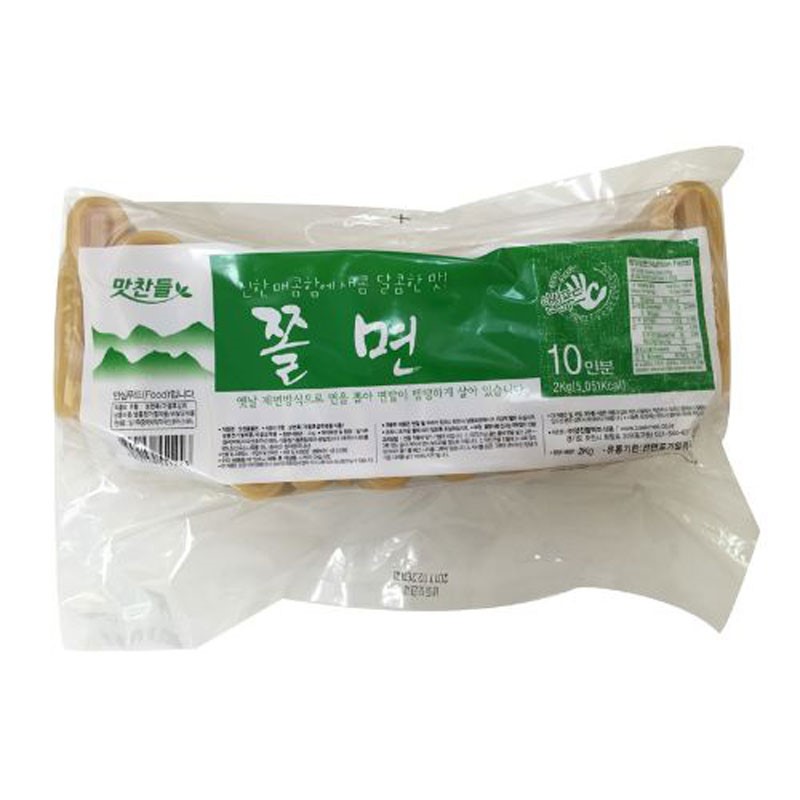 맛찬들 쫄면사리 2kg