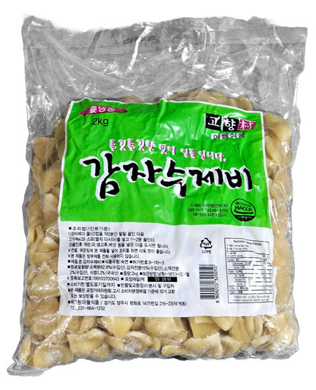 마들 감자수제비 2kg