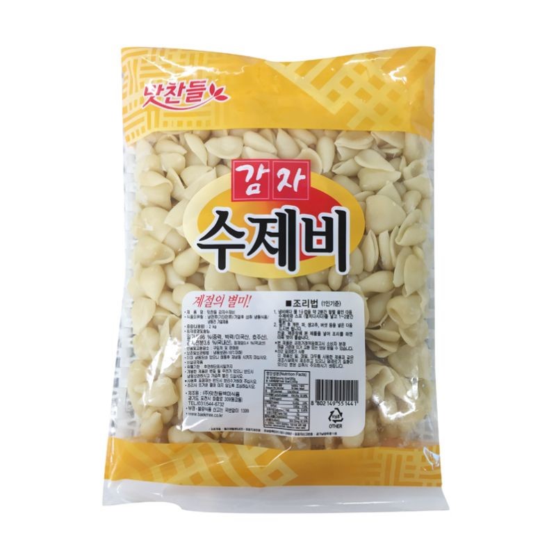 맛찬들 감자수제비 2kg