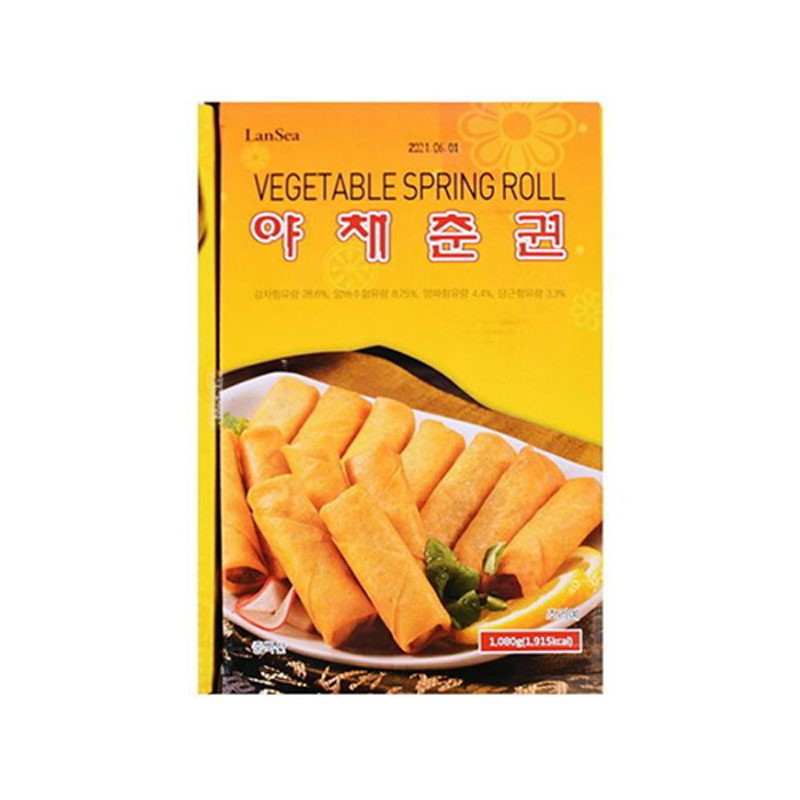 랜시 야채춘권(15g*60*12p) 1.08kg