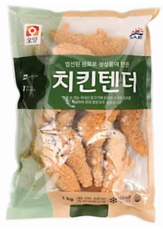 사오오양 치킨텐더(텐더스틱) 1kg