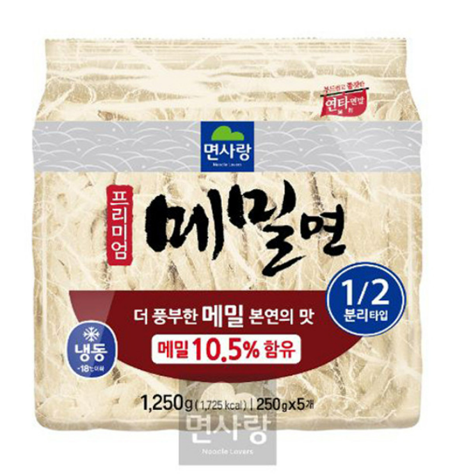 면사랑 메밀면(프리미엄/250g*5입) 1.25kg