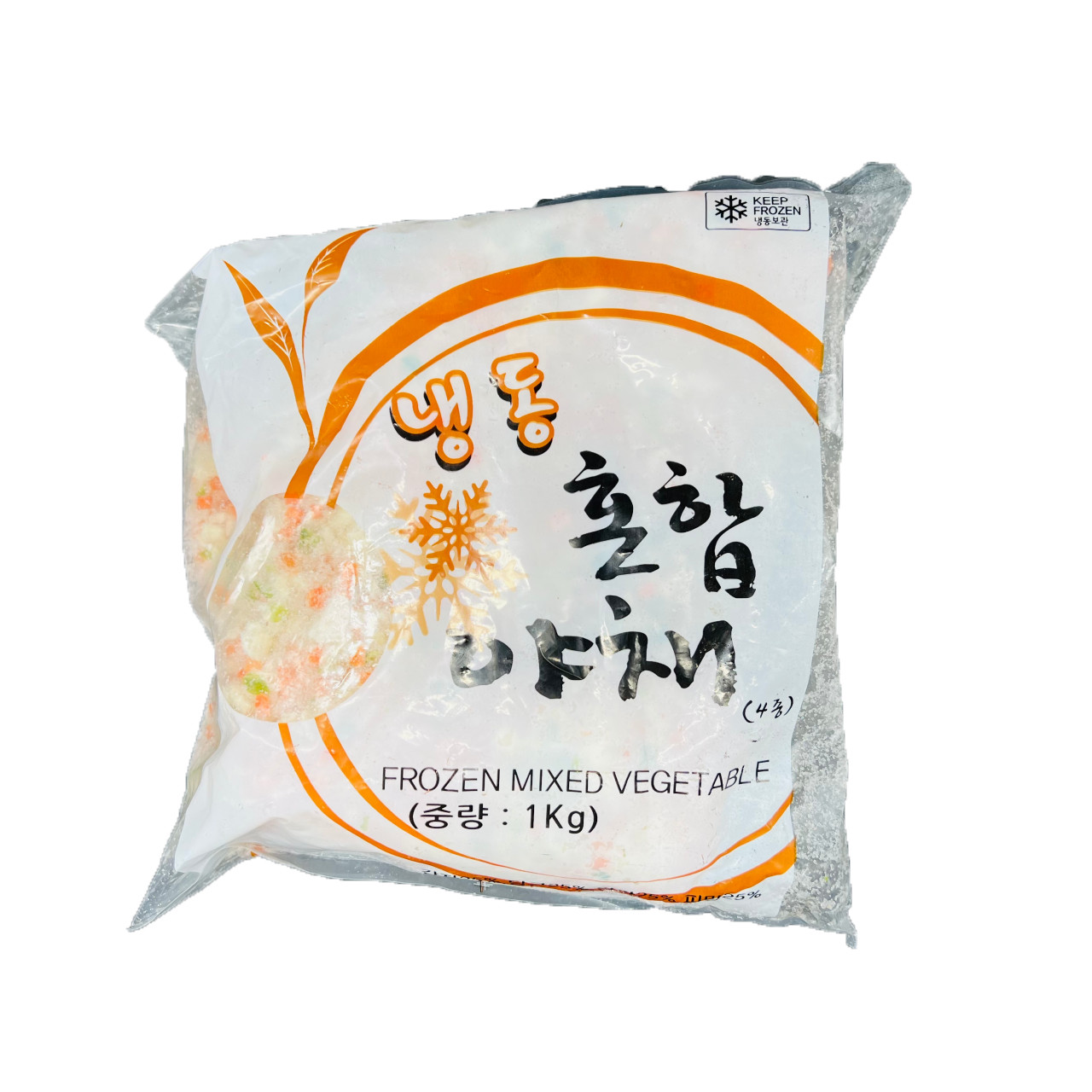 글로벌 혼합야채(4종/당근+완두+옥수수+그린빈) 1kg
