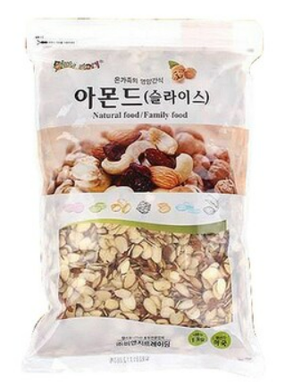 비앤지 아몬드(슬라이스/미국) 1kg