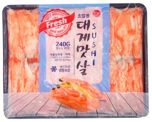 하버마린 이게조아 게맛살(초밥용/8g*30/태국) 240g