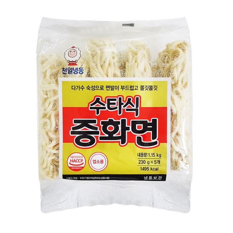 천일 중화면(수타식/230g*5입) 1.15kg