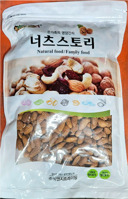 비앤지 구운아몬드(미국) 1kg