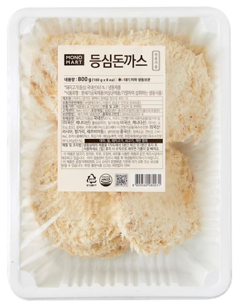 모노 등심돈까스(100g*8) 800g