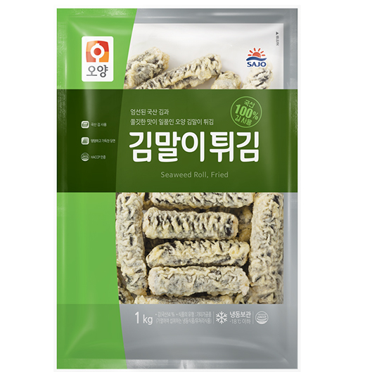 사조오양 김말이튀김(40g*25) 1kg