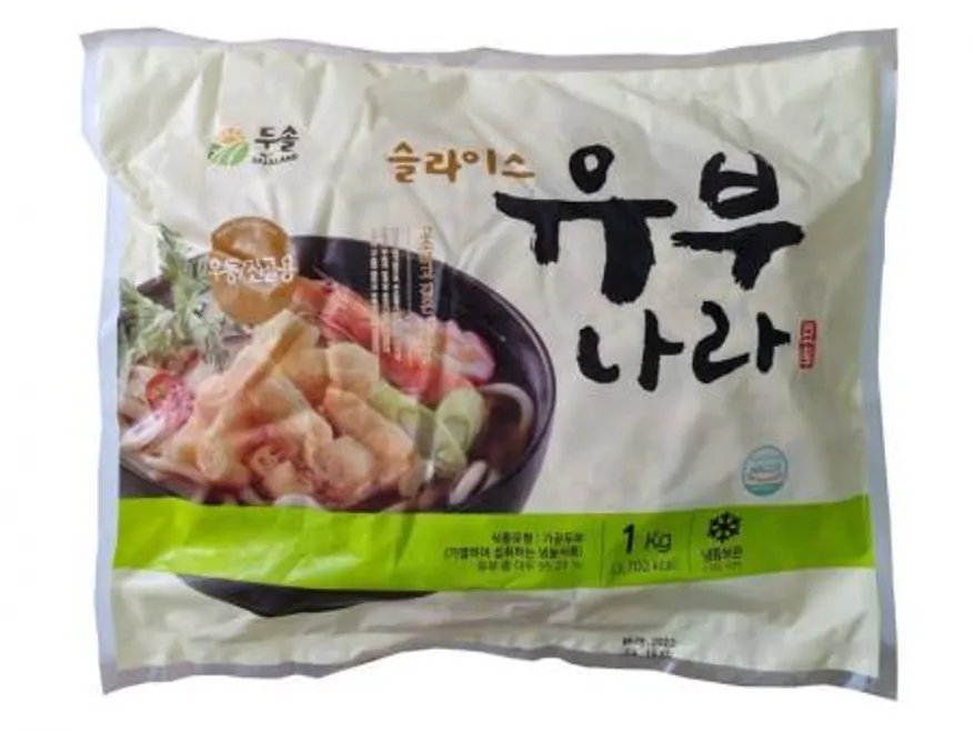두솔 유부(슬라이스) 1kg