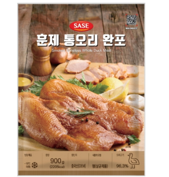사세 훈제오리(완포/중국) 900g
