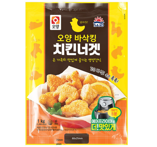사조오양 치킨너겟(바삭킹) 1kg