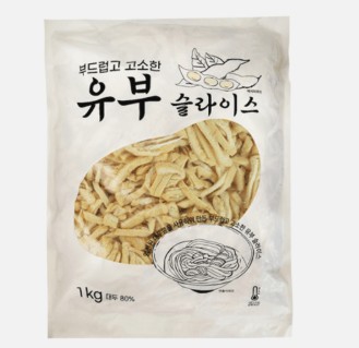 코우 유부(슬라이스) 1kg