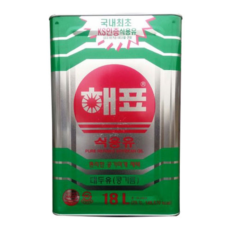 해표 식용유 18L