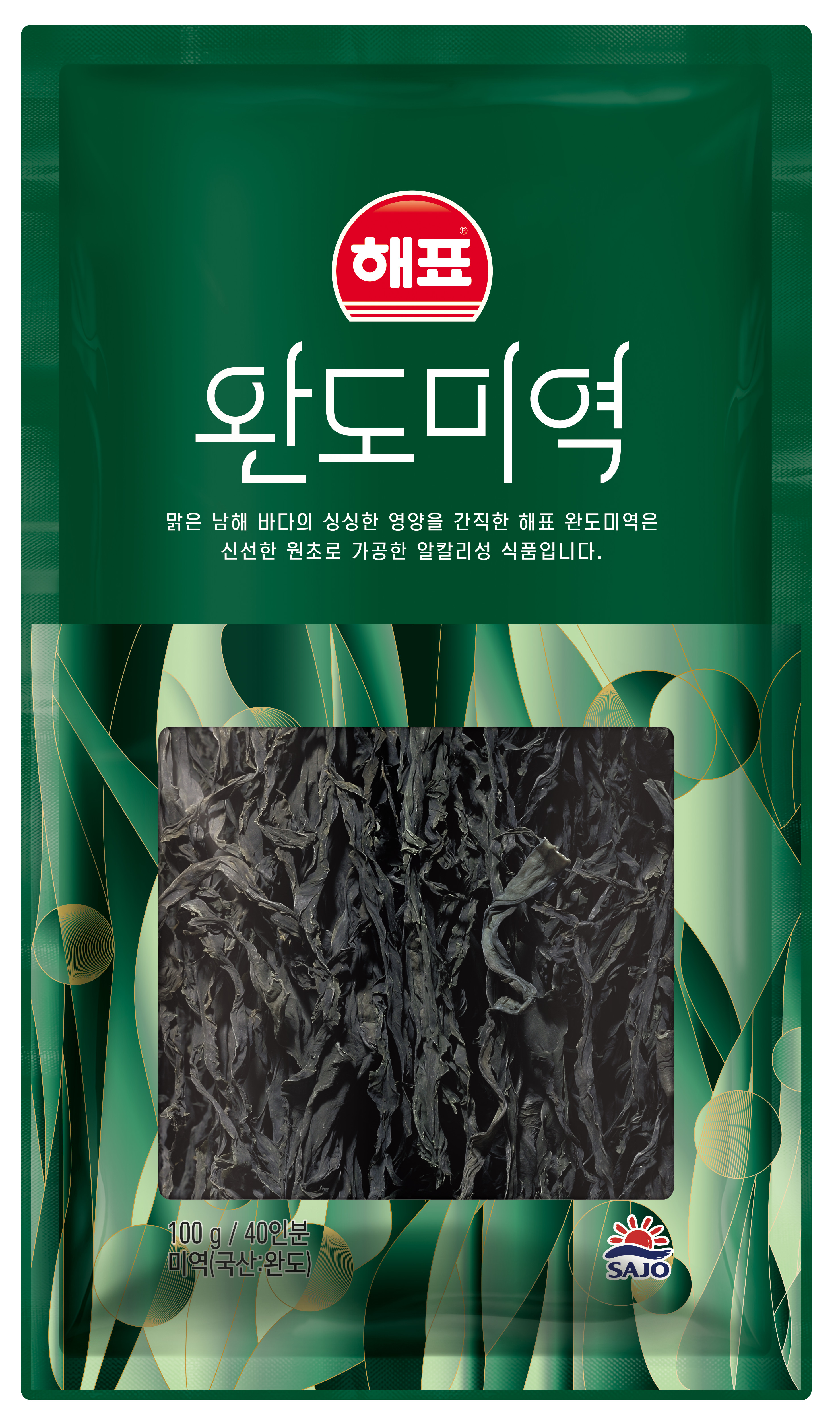 해표 완도건미역 100g