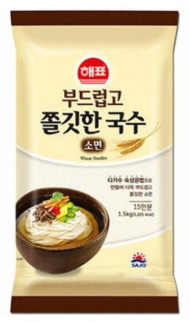 해표 소면국수 1.5kg