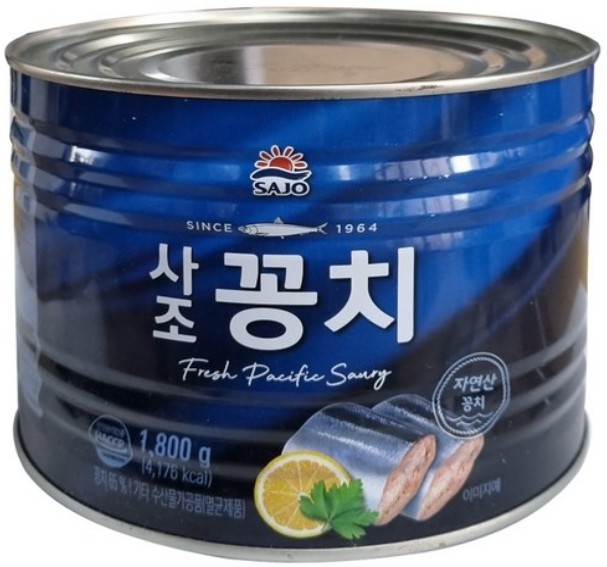 사조 꽁치캔 1.88kg