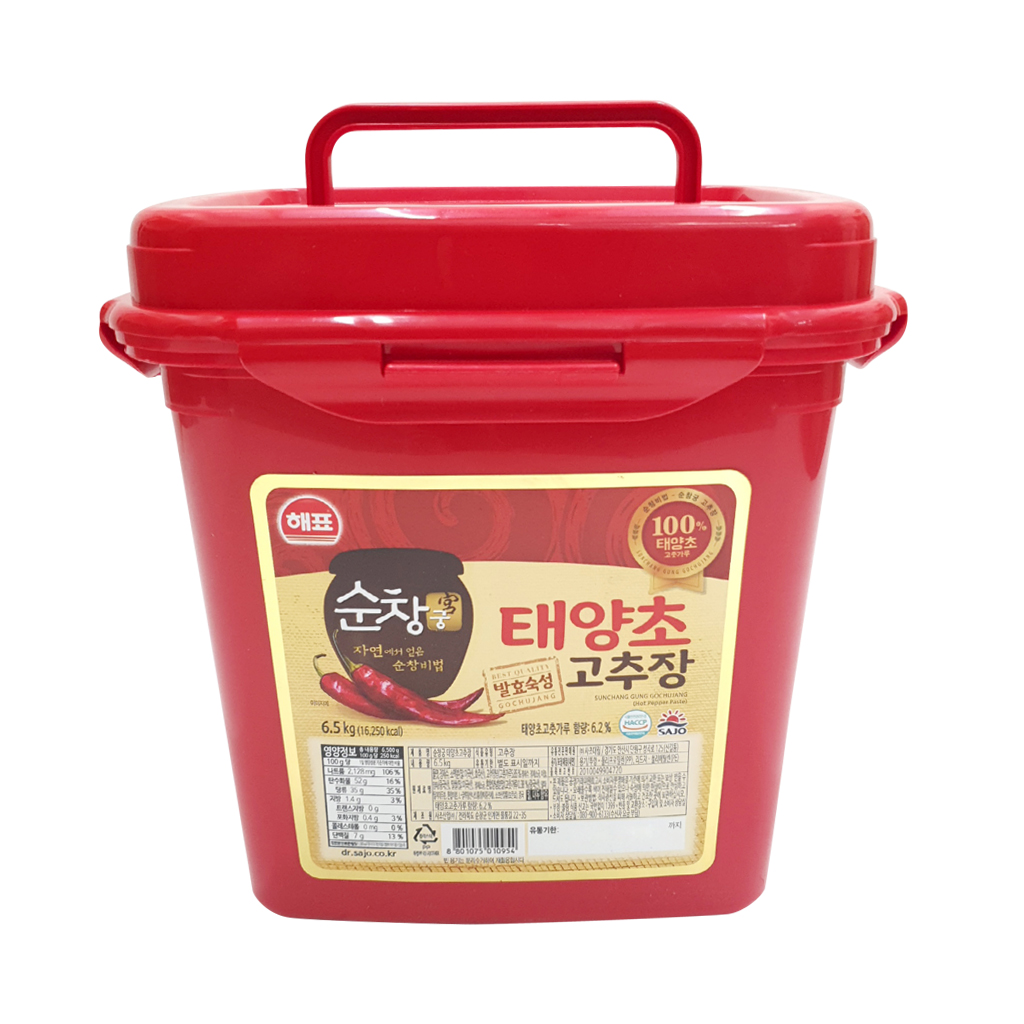 해표 순창궁 태양초 고추장 6.5kg