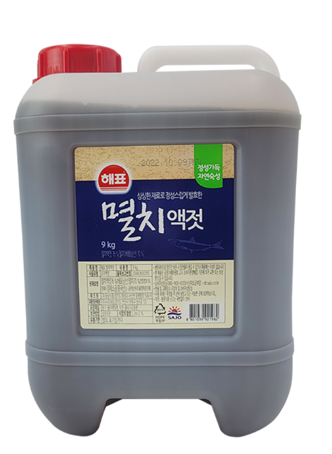 해표 멸치액젓 9kg