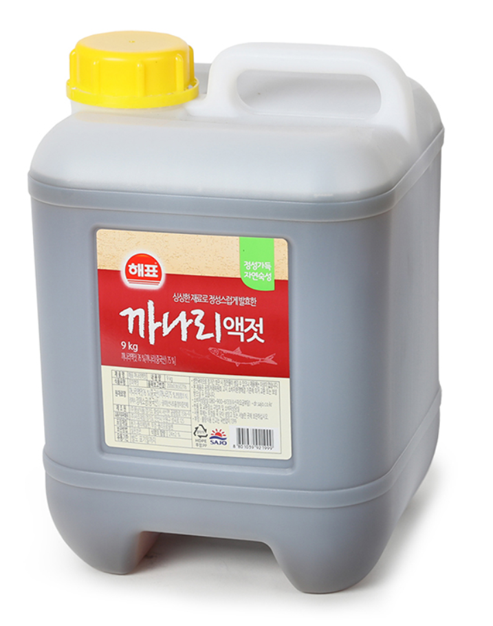 해표 까나리액젓 9kg