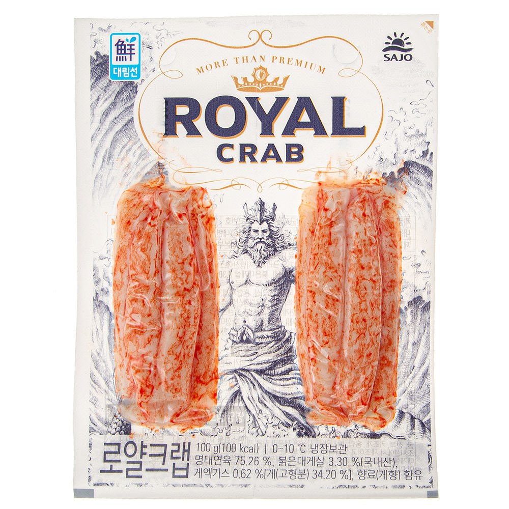대림선 로얄크랩(게맛살) 100g