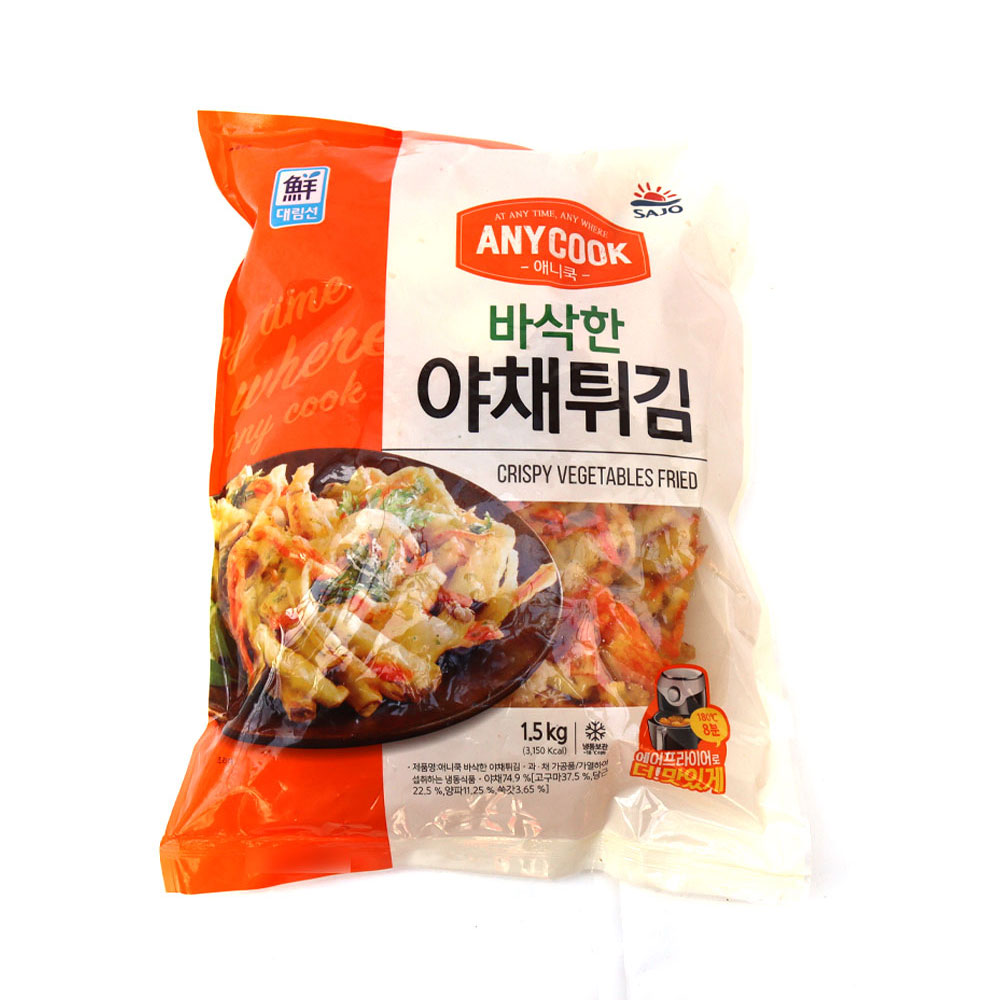 애니쿡 바삭한야채튀김(60g*25±2입) 1.5kg