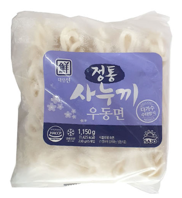 대림선 사누끼우동면(230g*5) 1.15kg