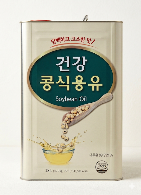 건강 콩식용유(대두유) 18L