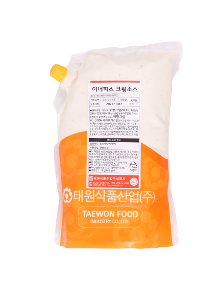 이너피스 크림소스 2kg