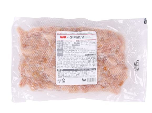 에스푸드 치킨바베큐 토핑 1kg