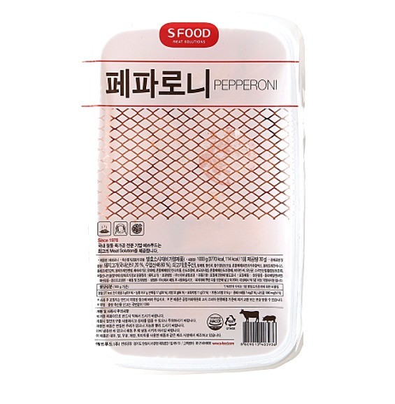 에스푸드 페파로니(슬라이스) 1kg