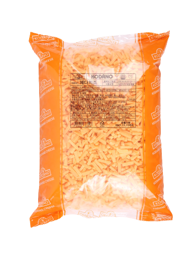 코다노 레드체다 슈레드치즈(자연100%) 2.5kg