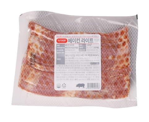 에스푸드 라이트 베이컨 1kg