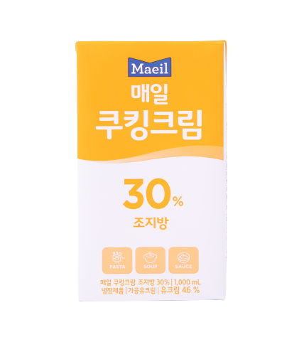 매일 쿠킹크림(조지방30%) 1L