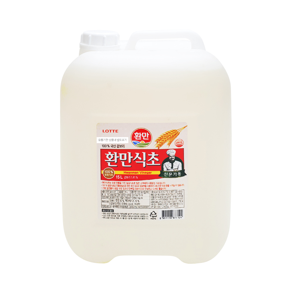 롯데 환만식초 15L