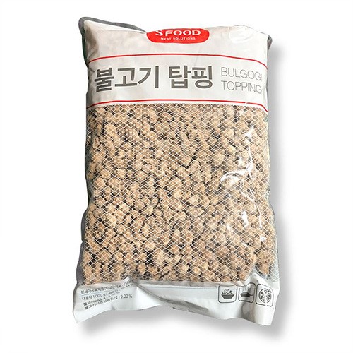 에스푸드 불고기토핑 1kg