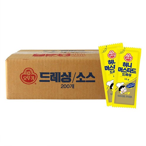 오뚜기 허니머스타드소스(일회용) 12g*200