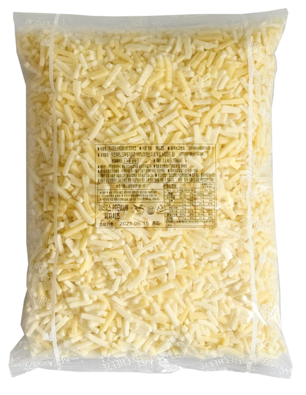 이너피스 프리미엄 모짜렐라 피자치즈(자연100%) 2.5kg