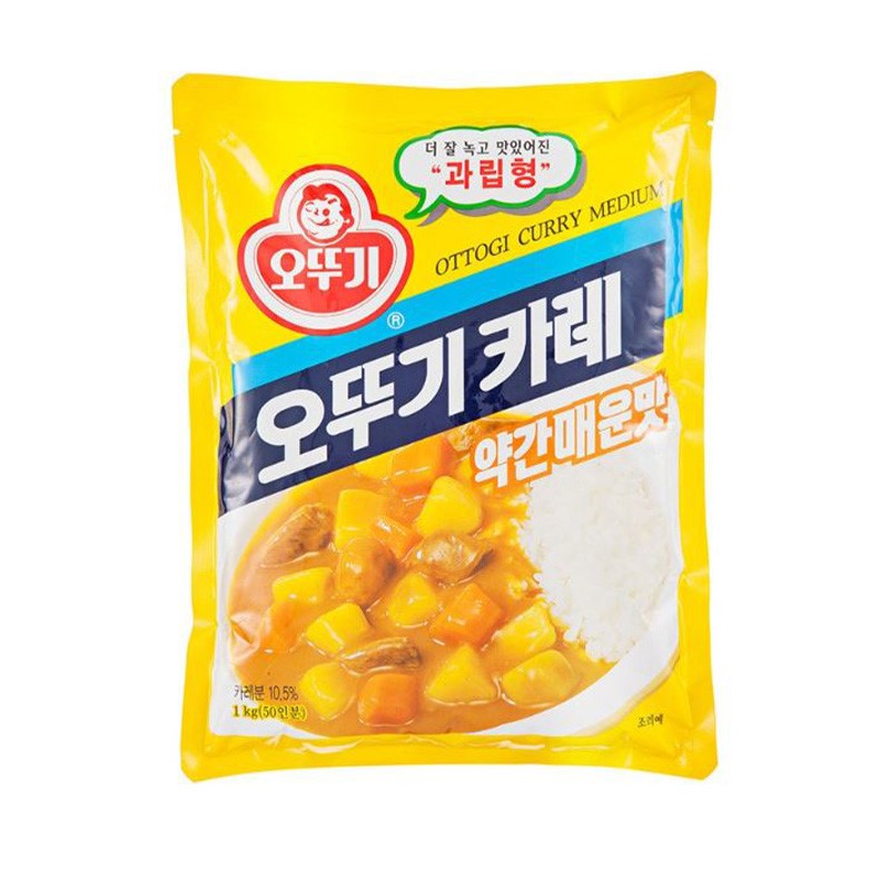 오뚜기 카레(약간매운맛) 1kg