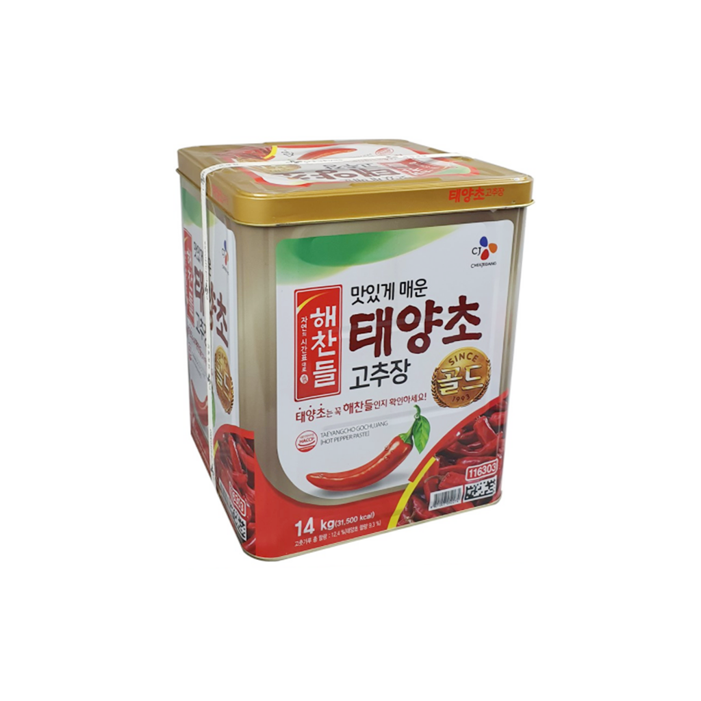 해찬들 태양초 고추장 14kg