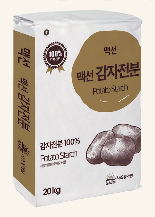 맥선 감자전분(100%) 20kg
