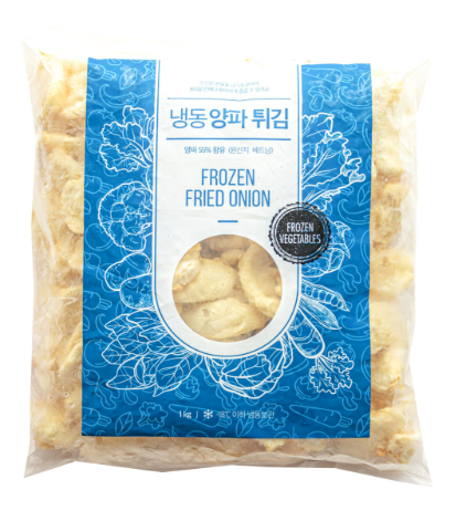 글로벌냉동 양파튀김 1kg