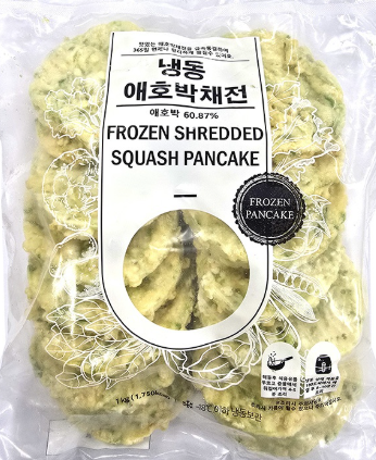 글로벌냉동 애호박채전(50g*20) 1kg