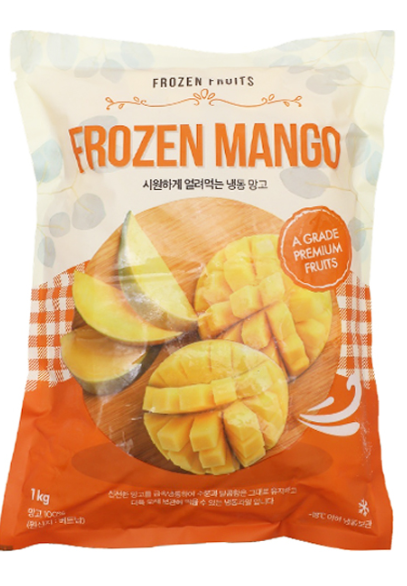 글로벌냉동 망고다이스(2.5cm) 1kg