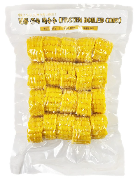 지앤씨푸드 냉동 옥수수(3-5cm) 10kg